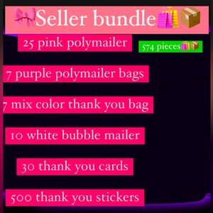 Seller shipping bundle 🛍️📦
